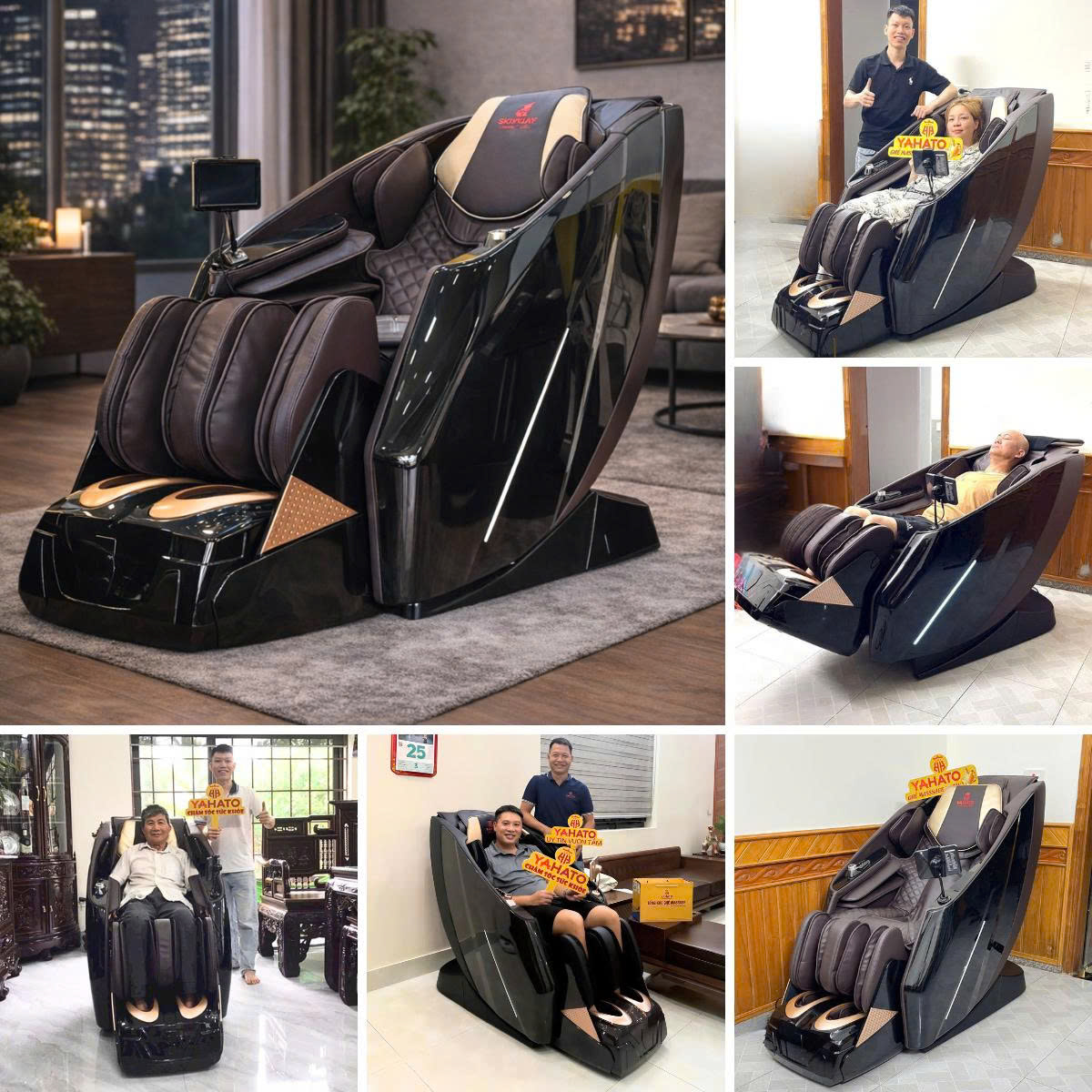 Tổng Hợp Những Mẫu Ghế Massage Bán Chạy Nhất 2025 – 2026 Tại YAHATO