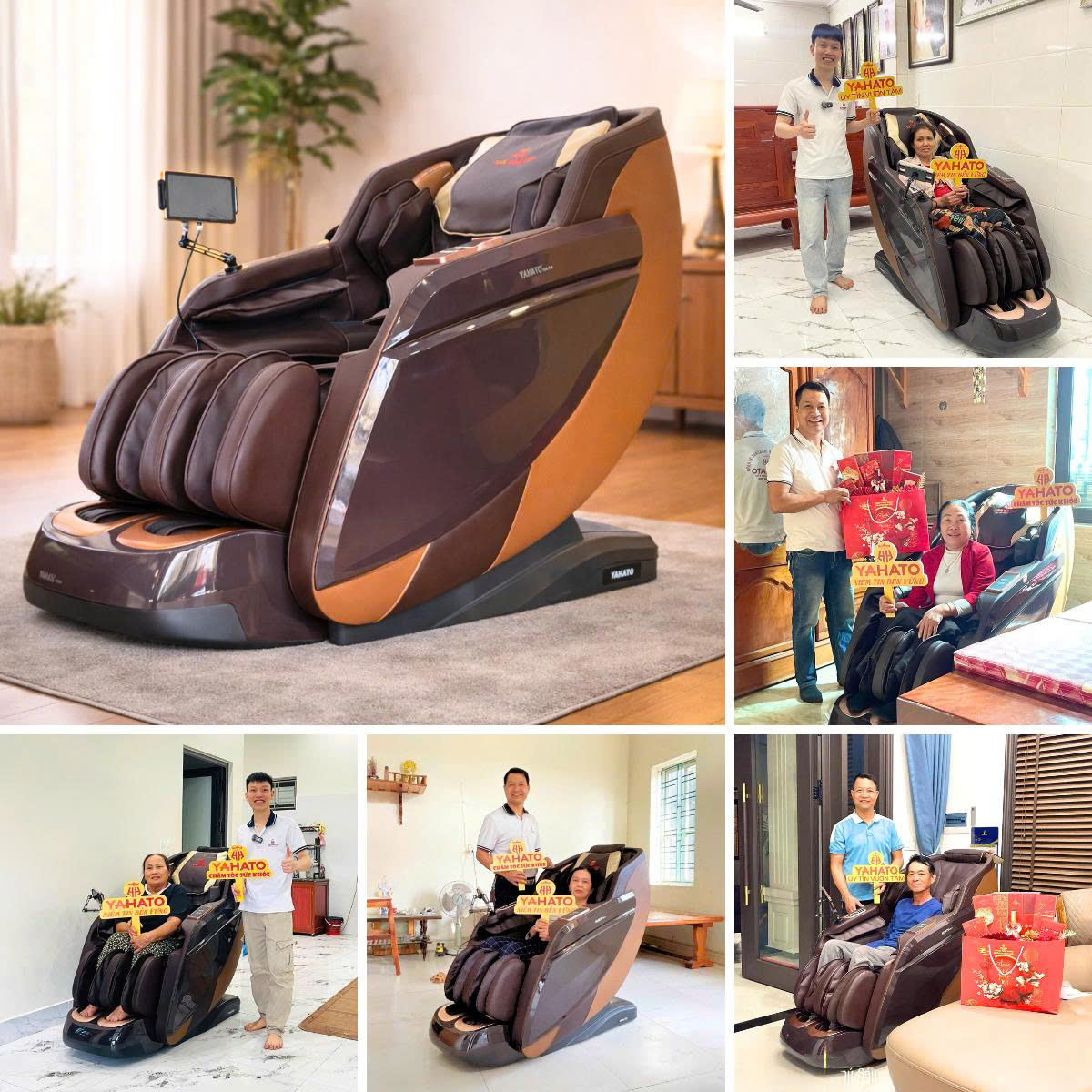 Ghế massage YAHATO 889 Pro