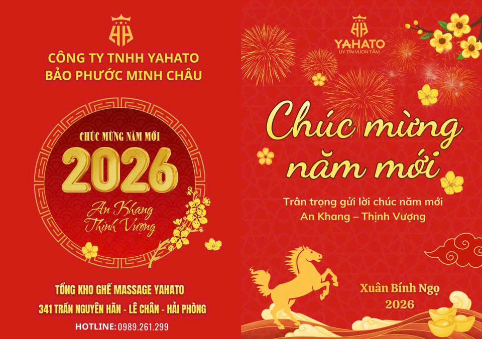 Thông báo khung giờ vàng tri ân khách hàng tại Showroom Ghế Massage YAHATO Hải Phòng