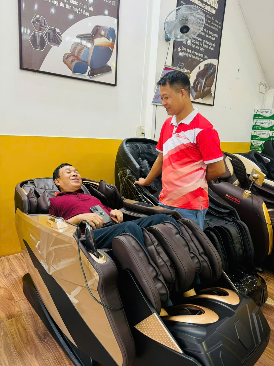 Ghế massage mang lại những lợi ích gì đối với sức khỏe?