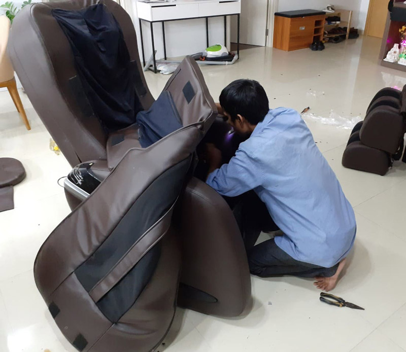 Bảo dưỡng ghế massage