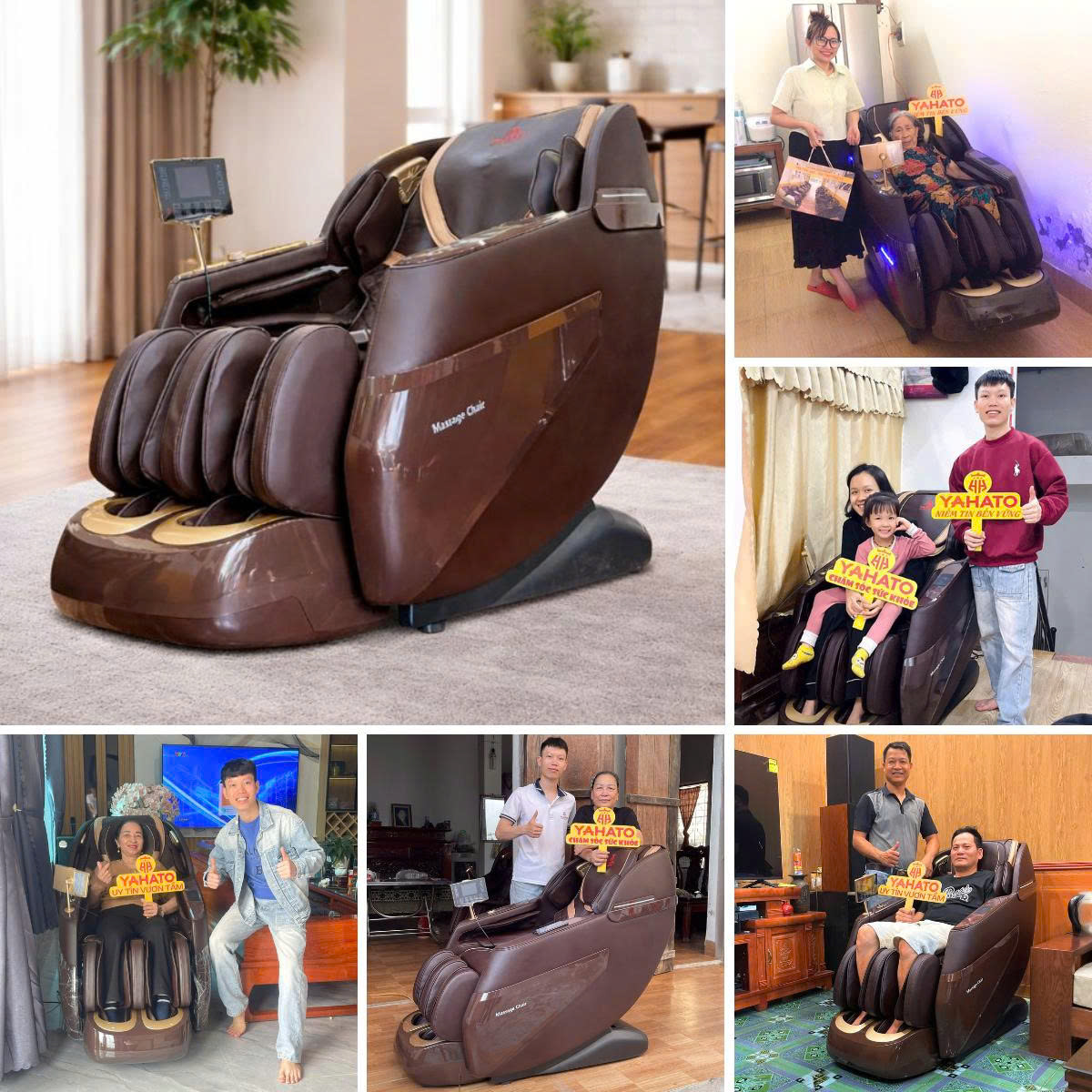 Tổng Hợp Những Mẫu Ghế Massage Bán Chạy Nhất 2025 – 2026 Tại YAHATO