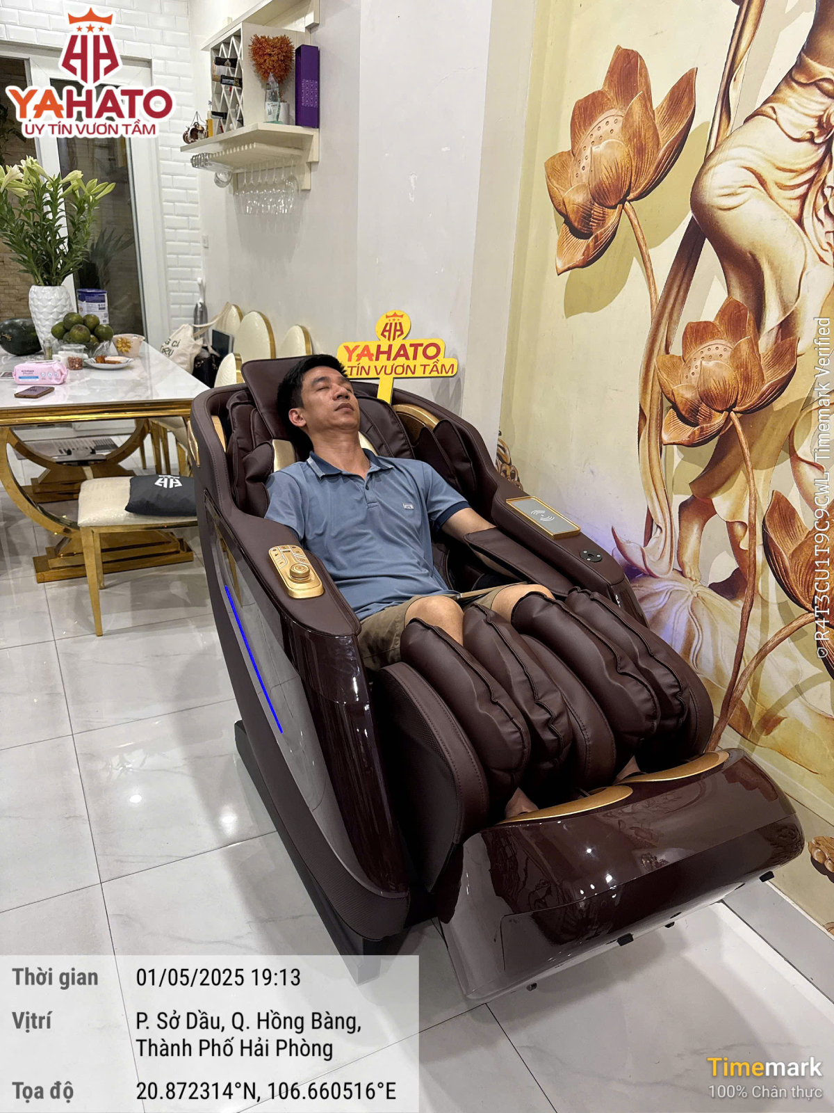 Ghế massage YAHATO 889 Pro