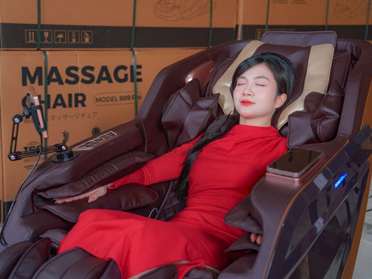 Ghế massage có thật sự giúp cải thiện giấc ngủ?