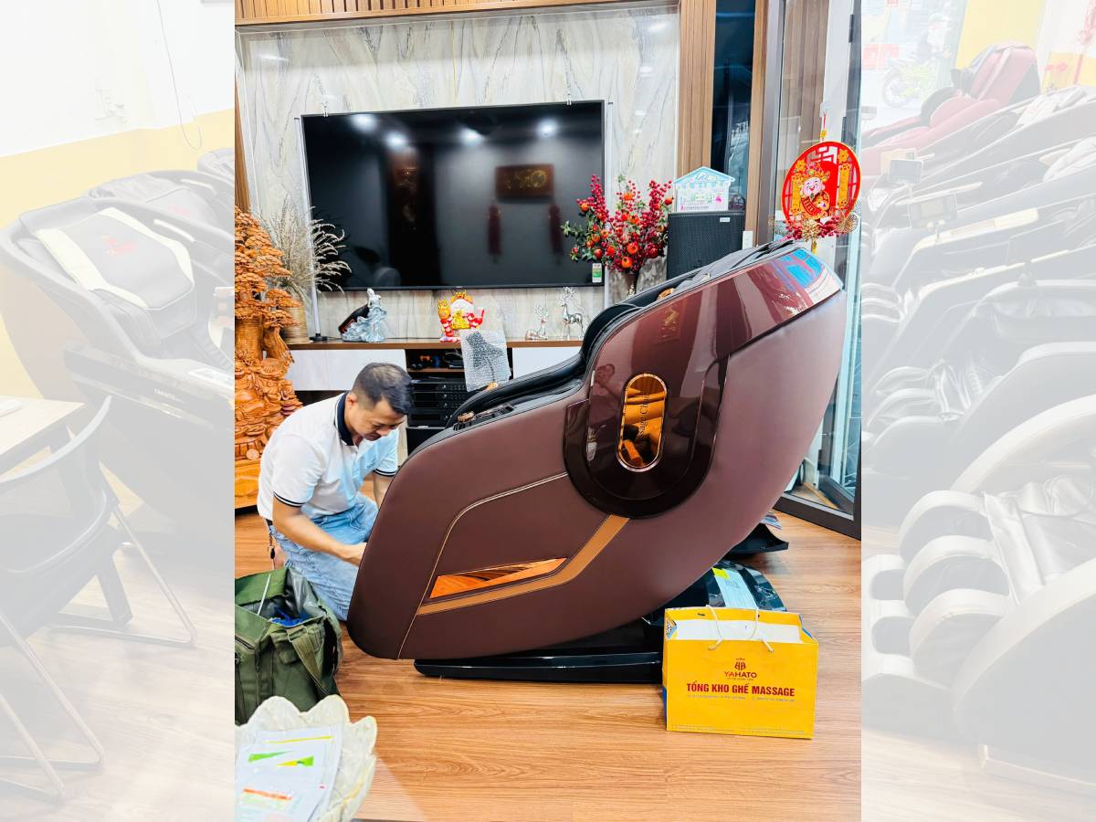 Mùng 1 đầu tháng – Khởi đầu thư giãn cùng ghế massage cao cấp