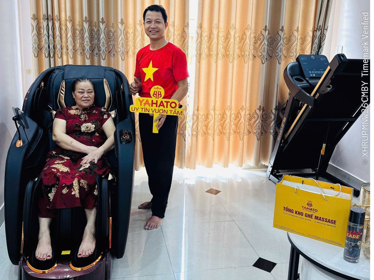 Tại sao ghế massage là món quà lý tưởng cho cha mẹ trong dịp lễ?