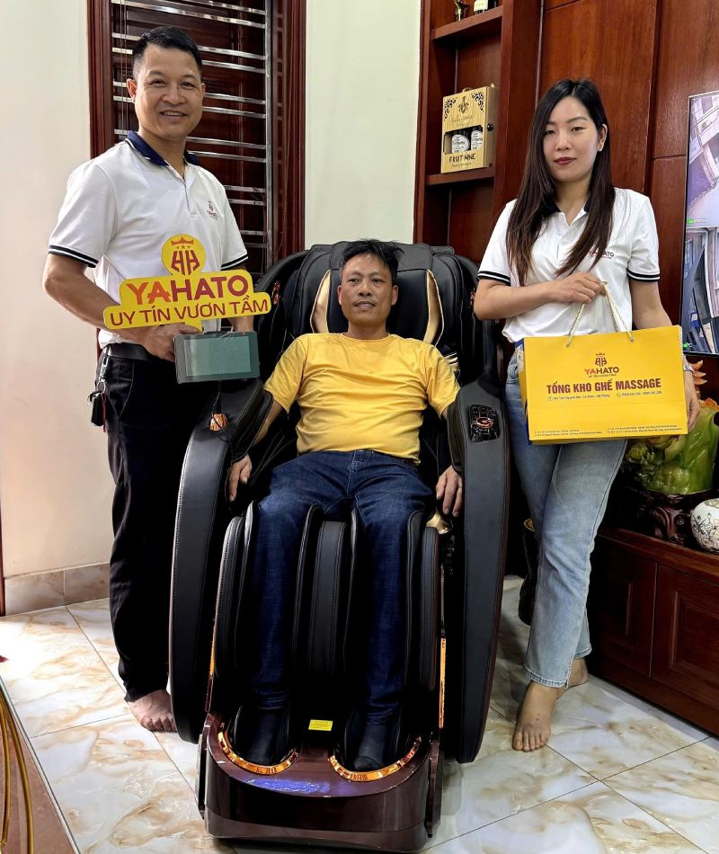 Lý do các gia đình nên tin dùng ghế massage YAHATO 889 Pro
