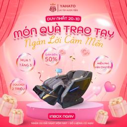 GHẾ MASSAGE YAHATO AI-919 PRO – CÔNG NGHỆ 6D ĐỈNH CAO