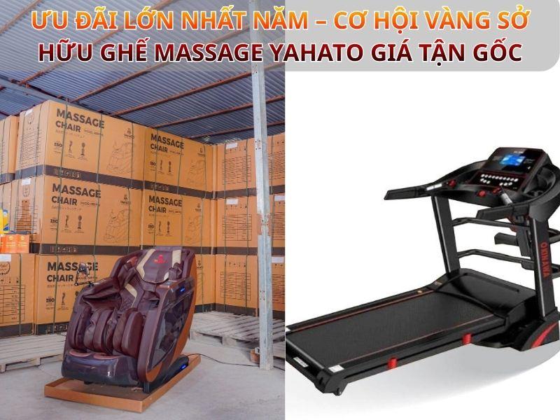   
          Ưu đãi lớn nhất năm – Cơ hội vàng sở hữu ghế massage Yahato giá tận gốc