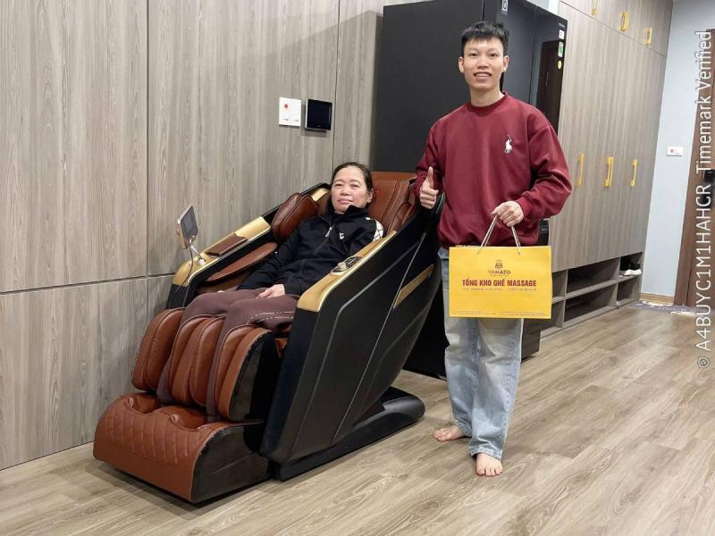   
          Mua ghế massage cho người thân – Món quà con trai tặng Mẹ khiến Mẹ hạnh phúc biết bao
