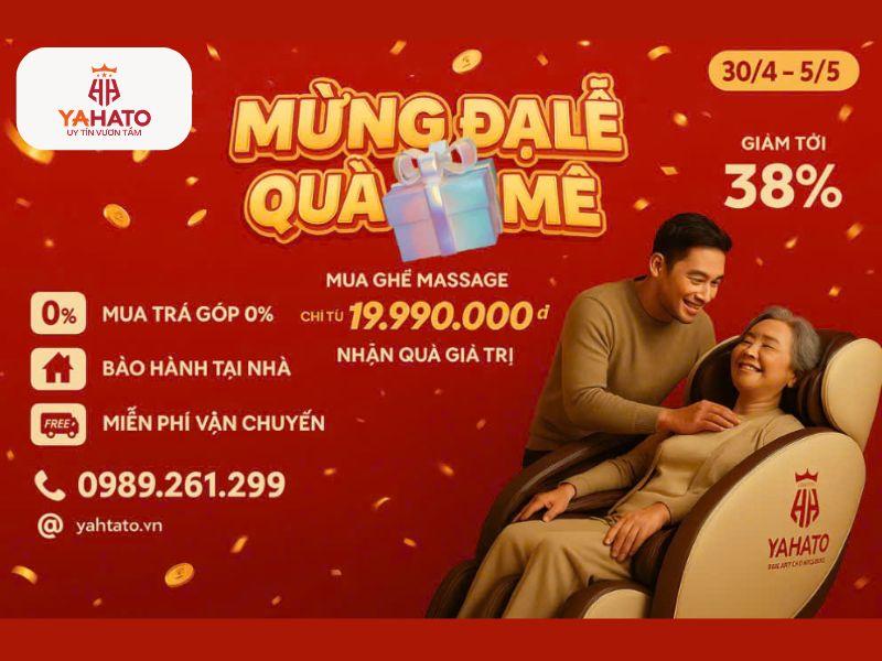   
          MỪNG SINH NHẬT 10 NĂM CHI NHÁNH YAHATO - TRI ÂN KHÁCH HÀNG ĐẶC BIỆT