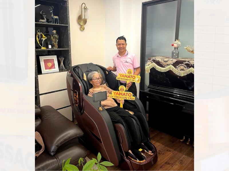 Chăm sóc người thân dễ dàng hơn với ghế massage YAHATO 889 Pro
Chăm sóc người thân dễ dàng hơn với ghế massage YAHATO 889 Pro