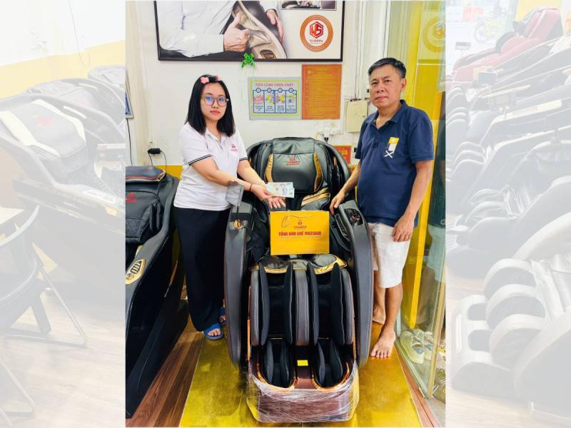   
          Ghế massage – “Liều thuốc” thư giãn an toàn và hiệu quả