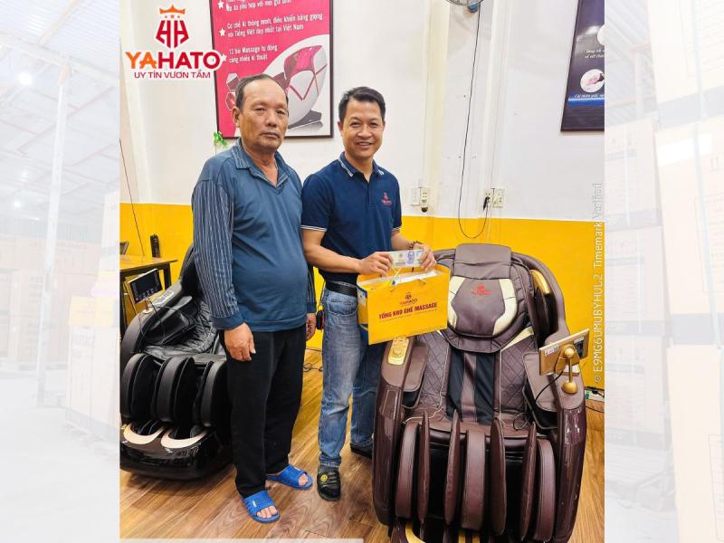 Ghế massage YAHATO 889 Pro giúp giảm đau vai gáy hiệu quả
Ghế massage YAHATO 889 Pro giúp giảm đau vai gáy hiệu quả