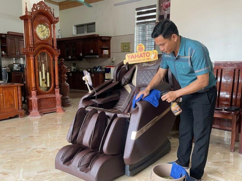 Cách vệ sinh và bảo quản ghế massage bền lâu
Cách vệ sinh và bảo quản ghế massage bền lâu