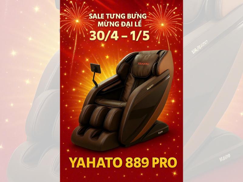 Ghế Massage YAHATO – Vì Sức Khỏe Gia Đình Việt, Mỗi Ngày Một Hoàn Hảo Hơn
Ghế Massage YAHATO – Vì Sức Khỏe Gia Đình Việt, Mỗi Ngày Một Hoàn Hảo Hơn