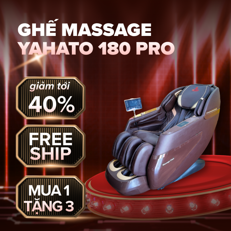   
          Ghế Massage YAHATO C180 Pro