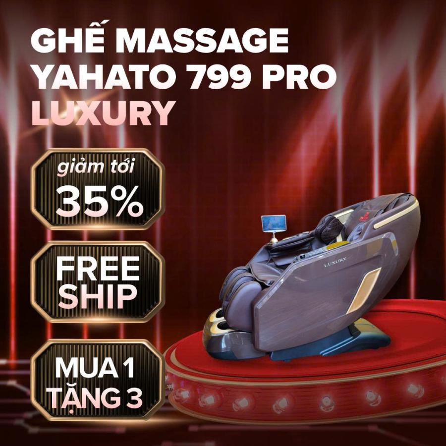   
          Ghế Massage Cao Cấp YAHATO 799 Pro Luxury