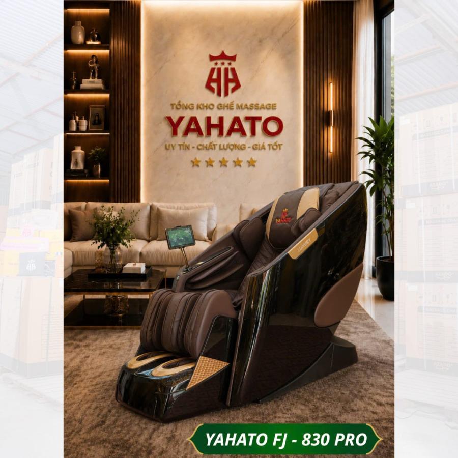 Ghế Massage Yahato FJ - 830 PRO 8D